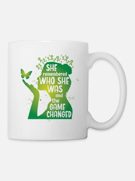 She remebered who she was - Tasse - Weiß