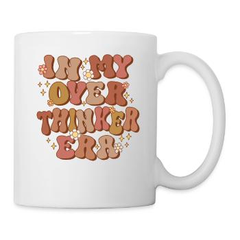 In My Overthinker Era Overthink Groovy - Mug - white - Right