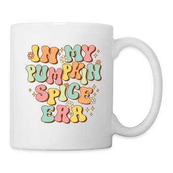Groovy In Meiner Kürbisgewürz-ära - Tasse - Weiß - Rechts