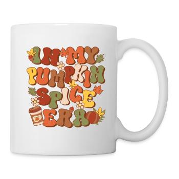 Groovy In Meiner Kürbisgewürz-ära - Tasse - Weiß - Rechts