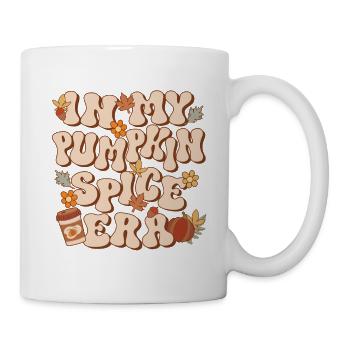 Groovy à l’époque de mes épices à la citrouille - Mug blanc - blanc - Droite