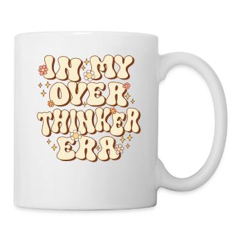 In My Overthinker Era Overthink Groovy - Mug - white - Right