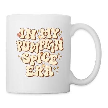 Groovy In Meiner Kürbisgewürz-ära - Tasse - Weiß - Rechts