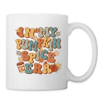 Groovy à l’époque de mes épices à la citrouille - Mug blanc - blanc - Droite