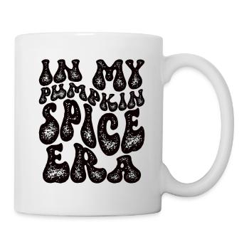 Groovy à l’époque de mes épices à la citrouille - Mug blanc - blanc - Droite