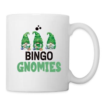 Bingo Gnomies Women Men Funny Bingo - Mug - white - Right