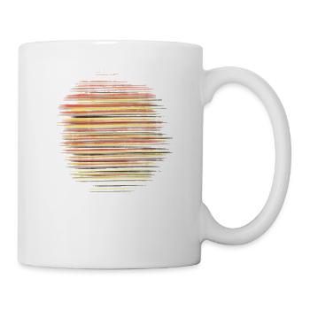 Vibrant sunshine is a great fashion for all times. - Mug - white - Right