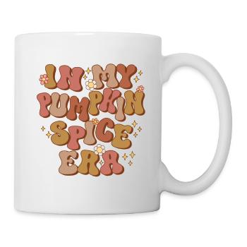 Groovy à l’époque de mes épices à la citrouille - Mug blanc - blanc - Droite