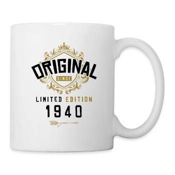 1940 limited edition Geburtstag - Tasse - Weiß - Rechts