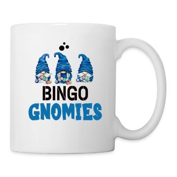 Bingo Gnomies Women Men Funny Bingo - Mug - white - Right