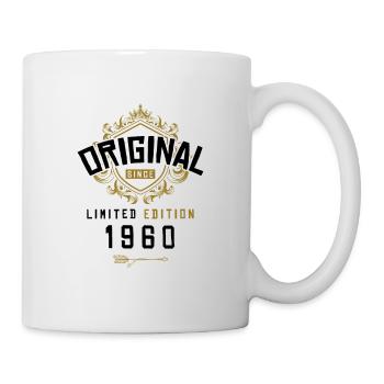 1960 limited edition birthday - Mug - white - Right