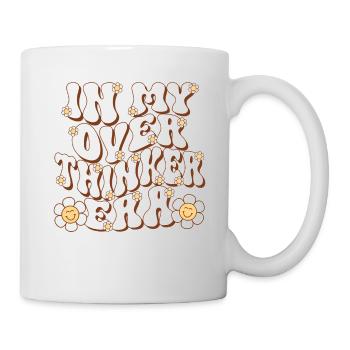 In My Overthinker Era Overthink - Tasse - Weiß - Rechts