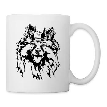 Wolfspitz Crown Dogs Dog Wilsigns - Mug - white - Right