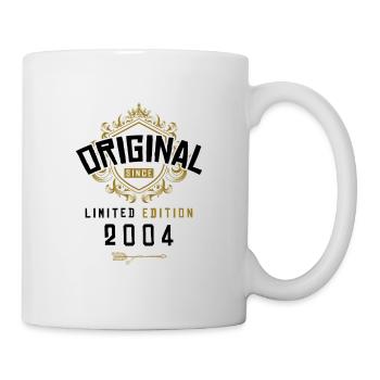 2004 limited edition Geburtstag - Tasse - Weiß - Rechts