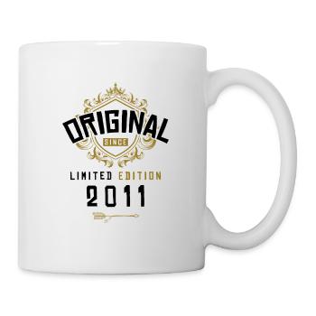 2011 limited edition Geburtstag - Tasse - Weiß - Rechts