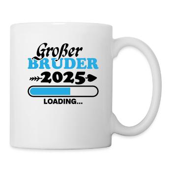 Großer Bruder 2025 - Tasse - Weiß - Rechts