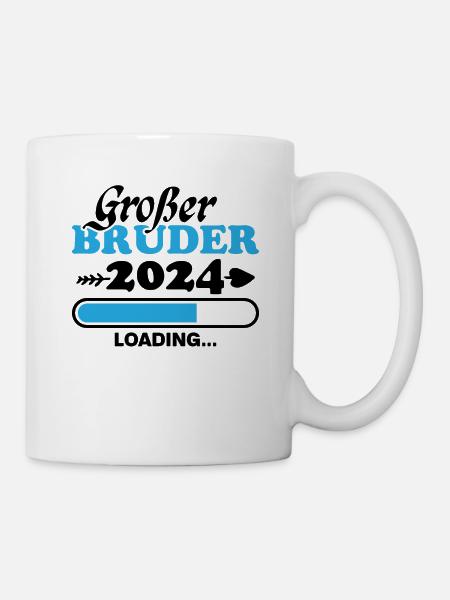 Großer Bruder 2024 - Tasse - Weiß
