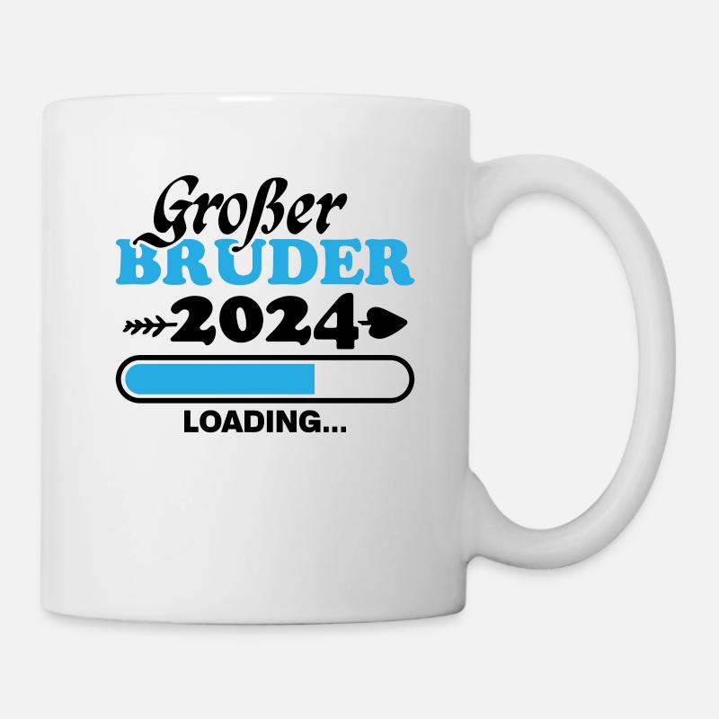 Großer Bruder 2024 - Tasse - Weiß