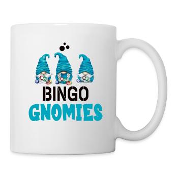 Bingo Gnomies Women Men Funny Bingo - Mug - white - Right