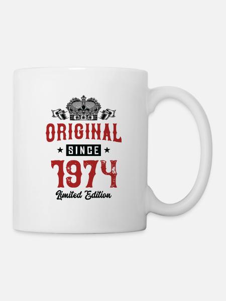 1974 limited edition - Tasse - Weiß