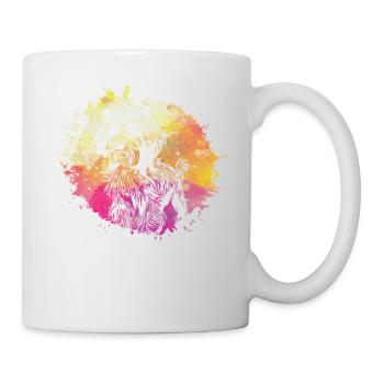 Havanais rétro - Mug blanc - blanc - Droite