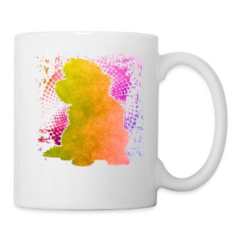 Havanais rétro - Mug blanc - blanc - Droite