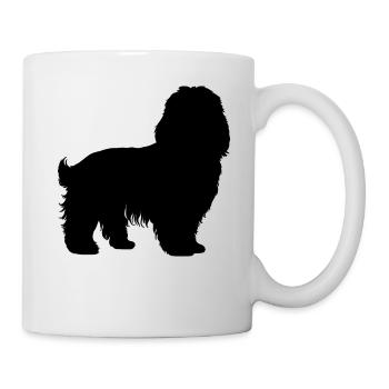Chien bichon havanais - Mug blanc - blanc - Droite