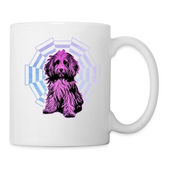 Havaneser Retro - Tasse - Weiß - Rechts