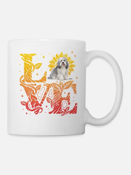 Havaneser Hund Love - Tasse - Weiß