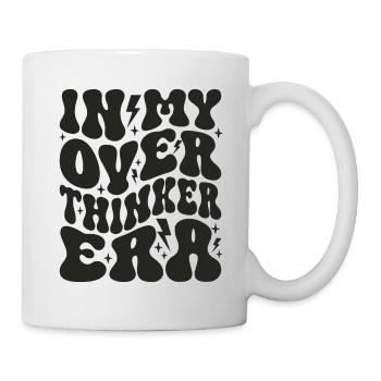 Dans mon ère Overthinker Overthink - Mug blanc - blanc - Droite