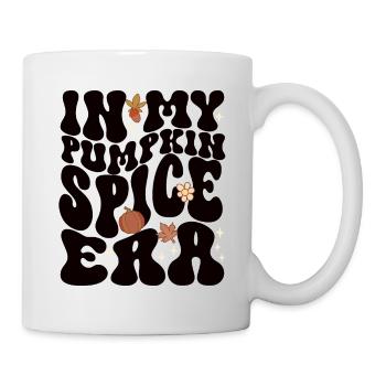 Groovy à l’époque de mes épices à la citrouille - Mug blanc - blanc - Droite