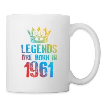 1961 Legends Born In - Mug - white - Right