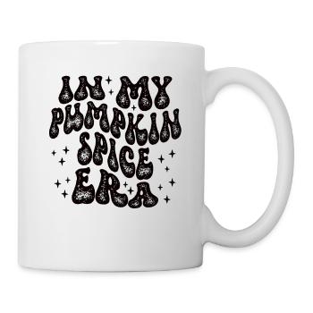 Groovy à l’époque de mes épices à la citrouille - Mug blanc - blanc - Droite