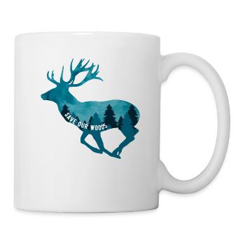 Save Our Forests Environmental Protection - Mug - white - Right