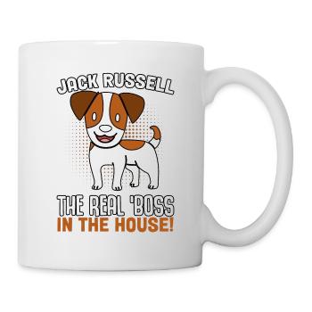 Jack Russell the real in the house - Tasse - Weiß - Rechts