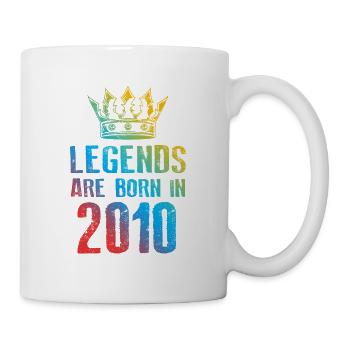 2010 Légendes nées en - Mug blanc - blanc - Droite