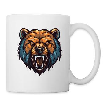 Bear Head - Mug - white - Right