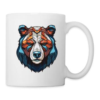 Polar Bear Head Polar Bear - Mug - white - Right