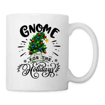 Gnomies Gnome pour les fêtes de Noël - Mug blanc - blanc - Droite