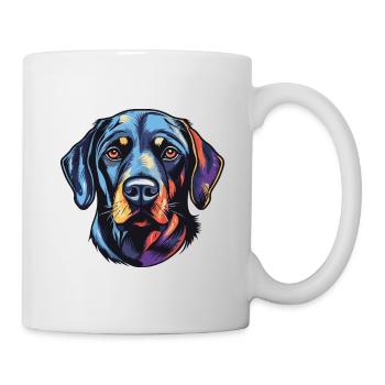 Labrador Dog Head - Mug - white - Right