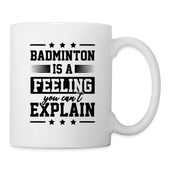 Badminton Sports - Mug - white - Right