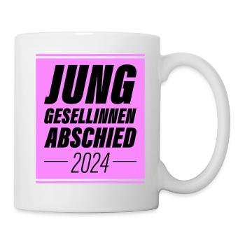 Junggesellinnenabschied 2024 Jga - Tasse - Weiß - Rechts