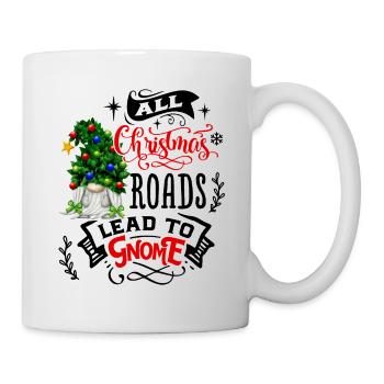 Xmas Gnomies All Roads Lead to the Gnome - Mug - white - Right