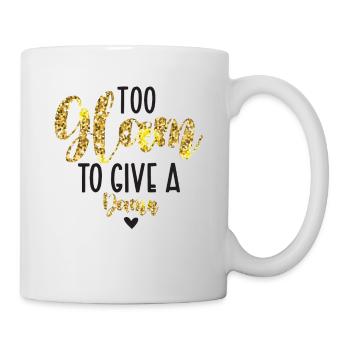 Trop glamour pour donner un sacré créateur d’ongles - Mug blanc - blanc - Droite