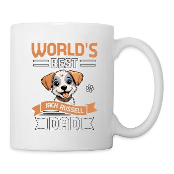World's best Jack Russell Dad - Tasse - Weiß - Rechts