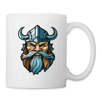 Viking Head Warrior - Mug - white - Right