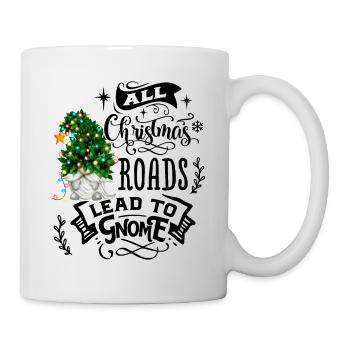 Xmas Gnomies All Roads Lead to the Gnome - Mug - white - Right
