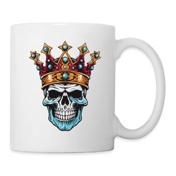 Skull King Crown - Mug - white - Right