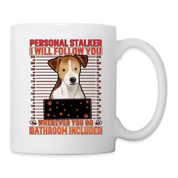 Jack Russell Terrier dicton drôle - Mug blanc - blanc - Droite
