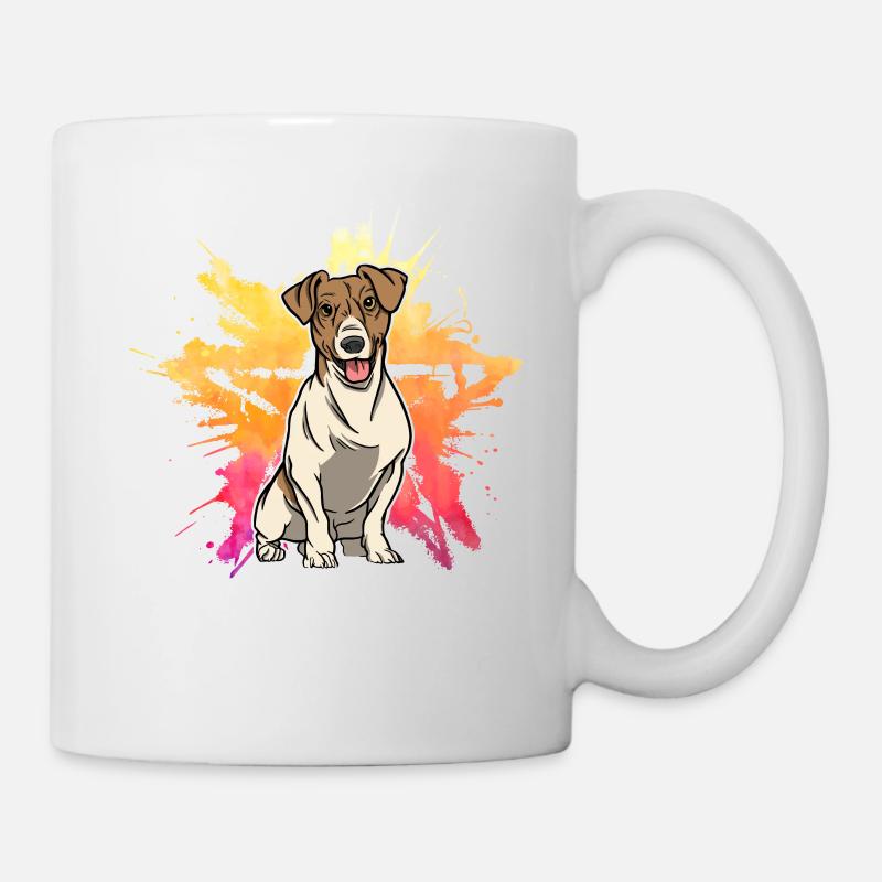 Jack Russell - Tasse - Weiß